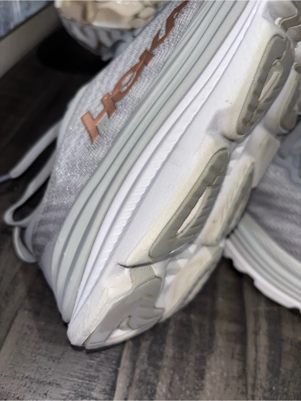 HOKA Gaviota 5 running shoes WOMENS SZ 10.5 wide